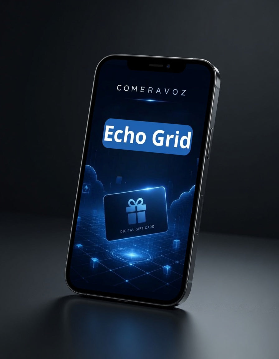 echo grid on phone screen